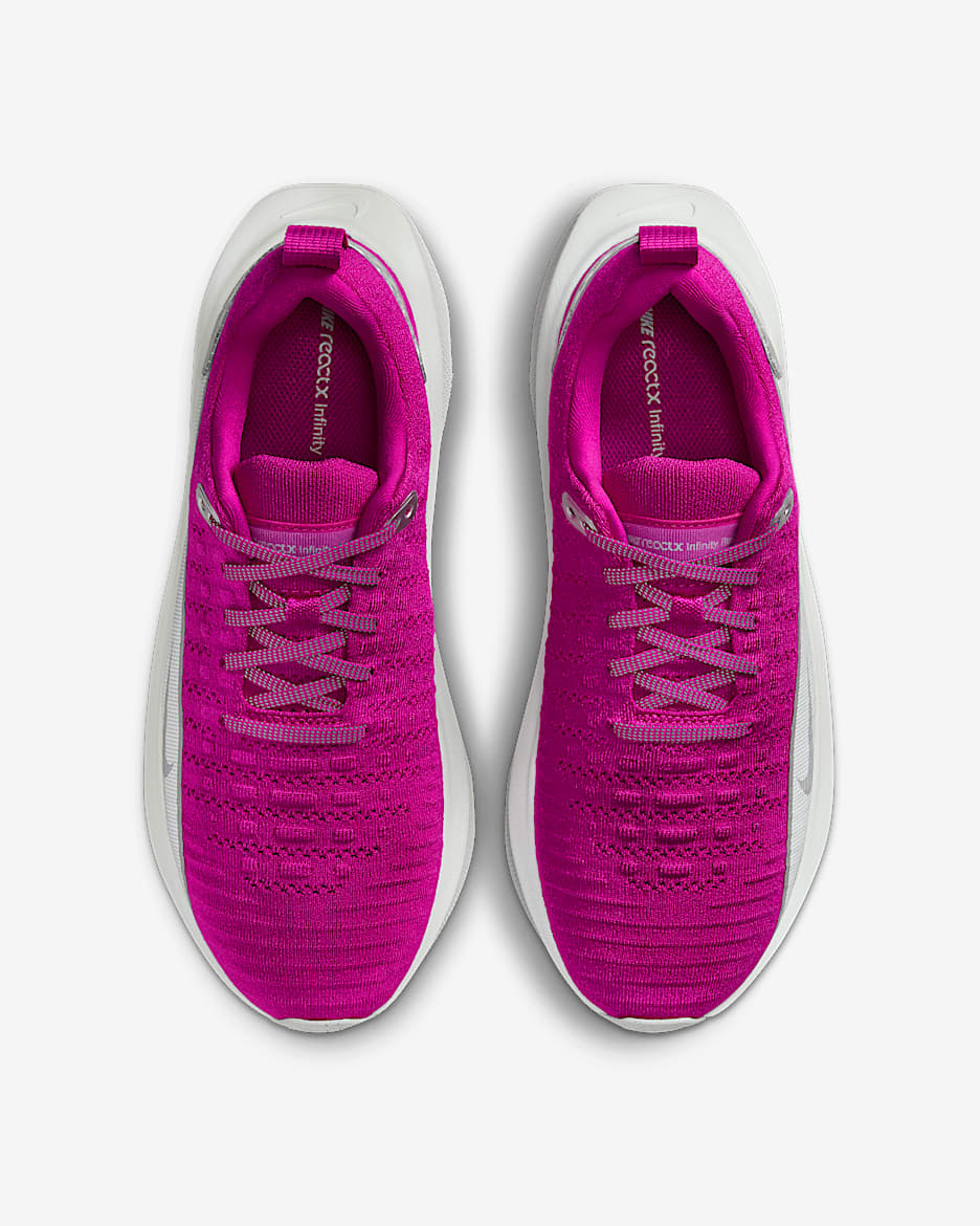 Nike react pink womens hotsell